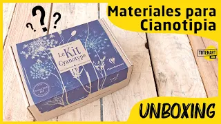 Materiales para hacer cianotipia 📦 Unboxing: Kit completo cianotipia