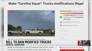 NC passes bill that could ban 'squatted' trucks