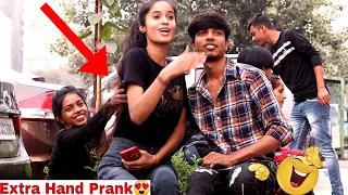 Romantic Extra Hand Prank On Cute Girl😍|| Kartik PrankTv                   Deewali