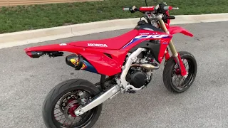 2021 Honda CRF450RL Supermoto Walkaround