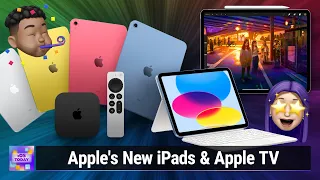 Apple's New iPads & Apple TV - iPad, M2 iPad Pro, Apple TV 4K