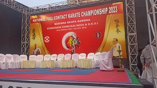 National full contact karate championship 🏆 2023 || kyokushin krnbukai India & K. K. O . I