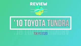 " 10 TOYOTA TUNDRA -TOKYO 2020 [ HOTWHEELS ] - REVIEW