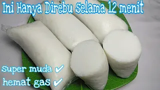 Cara Membuat Lontong Plastik Hanya Direbus 12 Menit