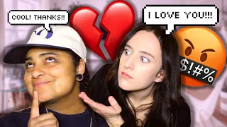 NOT SAYING I LOVE YOU BACK PRANK ON MY GIRLFRIEND!! *GOT EMOTIONAL*