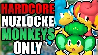 Can I Beat a White 2 Hardcore Nuzlocke Using ONLY Monkeys?