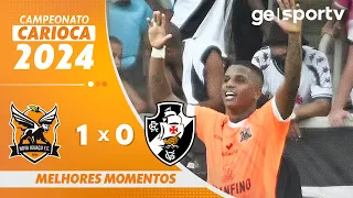 NOVA IGUAÇU 1 X 0 VASCO | MELHORES MOMENTOS | SEMIFINAL CAMPEONATO CARIOCA 2024 | ge.globo