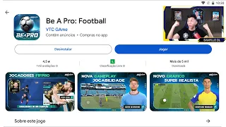 SAIU BE A PRO FOOTBALL OFICIAL NA PLAYSTORE (ANDROID/iOS) NOVA GAMEPLAY E GRAFICO REALISTA