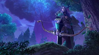 Warcraft 3 - Night elf vs Human