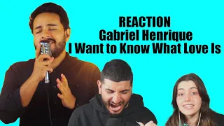 Couple Reacts  - Gabriel Henrique ( I Want To Know What Love Is)