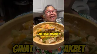 Mama LuLu Cooks: Ginataang Pinakbet (Vegetable Medley in Coconut Milk) #cookinginshorts