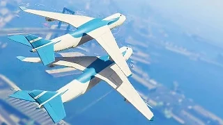 INSANE CARGOPLANE CHALLENGES! (GTA 5 Funny Moments)