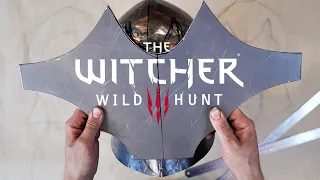 Functional Wild Hunt Helmet. Eredin, Steel Armor, metalworking, Witcher 3