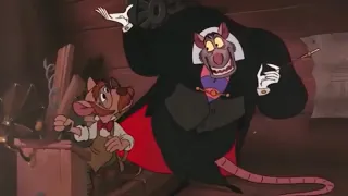 Disney The Great Mouse Detective (1986) Ratigan Scene