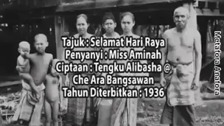 LAGU HARI RAYA PERTAMA,,tanah melayu 1936.