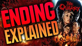 The Quarry - Story EXPLAINED + All Endings EXPLAINED