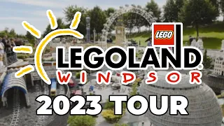 Legoland Windsor 2023 - Complete Tour With Rides [4K video]