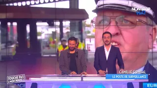 Un sosie des "Têtes à claques" provoque un fou rire sur le plateau