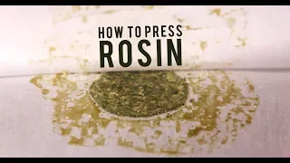 How To Make Better Rosin Press Cannabis Wax: Cannabasics #88