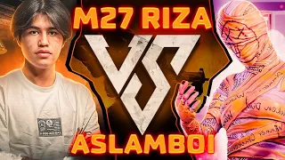 ASLAMBOI vs M27 RIZA KIM KUCHLI // TDM M24 // JANJAL BOʻLDI 😱 #pubgmobile #aslamboi #m27_riza