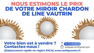 Miroir Chardon Line Vautrin prix