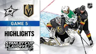 NHL Highlights | WCF, Gm5 Stars @ Golden Knights - Sept. 14, 2020