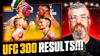 LUKE THOMAS: UFC 300 REACTION | Pereira KO Hill | Holloway v Gaethje  | #ufc300