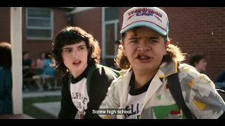 Stranger Things 4 - Mike And Dustin Looks For A Substitute (1080p)