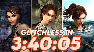 Tomb Raider LAU Trilogy Glitchless Speedrun in 3:40:05