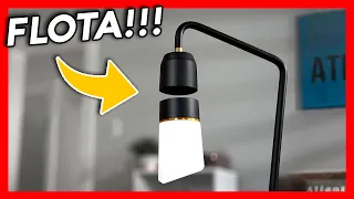 💡 Esta Lámpara Inteligente controla una Bombilla FLOTANTE (Levita por magia???)