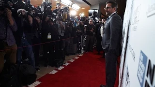 NYFF52 "Foxcatcher" Red Carpet | Steve Carrel Part I