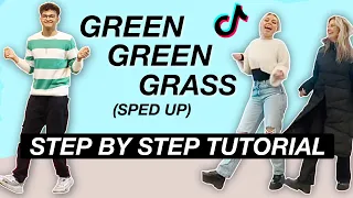 Green Green Grass Blue Blue Sky (Sped Up) *EASY DANCE TUTORIAL* (Beginner Friendly)