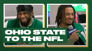 Jaxon Smith-Njigba & Chris Olave Talk WR Mount Rushmore & BEATING Michigan!