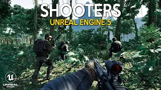 New FIRST PERSON SHOOTERS in UNREAL ENGINE 5 and Unity coming out in 2024