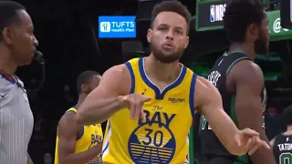 Stephen Curry Dancing And Blowing Kisses After Hitting 3 INSANE Deep Threes In a Row !