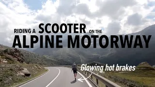 We rode kids scooters down an alpine motorway (How NOT to travel Europe #2)