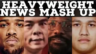 HEAVYWEIGHT NEWS MASH UP: ANTHONY JOSHUA, ZHILEI ZHANG & DEREK CHISORA