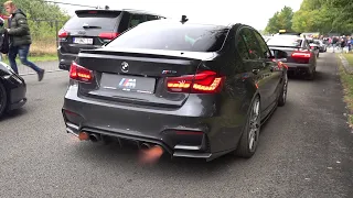 650HP BMW M3 F80 Stage 3 with Decat Milltek Exhaust - LOUD Revs, Flames & Drag Racing