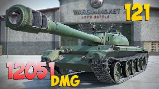 121 - 5 Frags 12K Damage - Perfect! - World Of Tanks