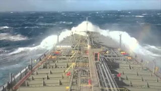 Rough Weather at Bay of Biscay