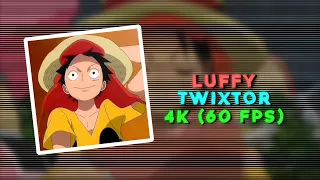LUFFY TWIXTOR (4K 60 FPS) | Luffy Rare Clips | One Piece | First Twixtor 🙏