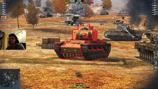 WoT Blitz - Король ФАРМА вернулся. Суперпершинг и средний игрок - World of Tanks Blitz (WoTB)