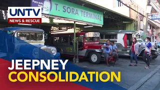 Bilang ng tradisyunal jeep na sumama na sa consolidation, nasa 61% na