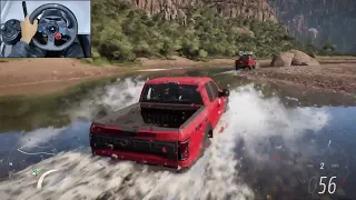 Chevrolet Colorado ZR2 & Ford F150 Raptor | OFFROAD CONVOY | Forza Horizon 5 | Logitech G29 Gameplay