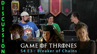 Game of Thrones Season 4 Episode 3 Breaker of Chains -  Discussion & Recap
