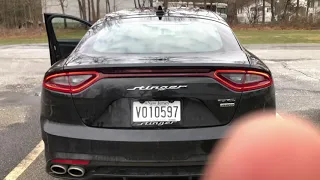 2020 Kia Stinger Gt Line Muffler Delete (Cracks & Burbles)