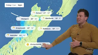 National Forecast for Friday 13th January 2023