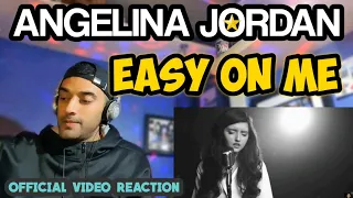 Angelina Jordan - Easy On Me (Adele Cover) Live From Studio | First Time Reaction