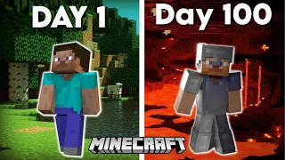 NOOB Plays 100 Days Of Minecraft...