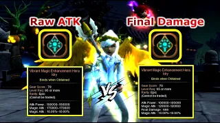 Dragon Nest SEA: Raw Attack vs Final Damage | Which is better? | Moonlord STG 25 MBD Test